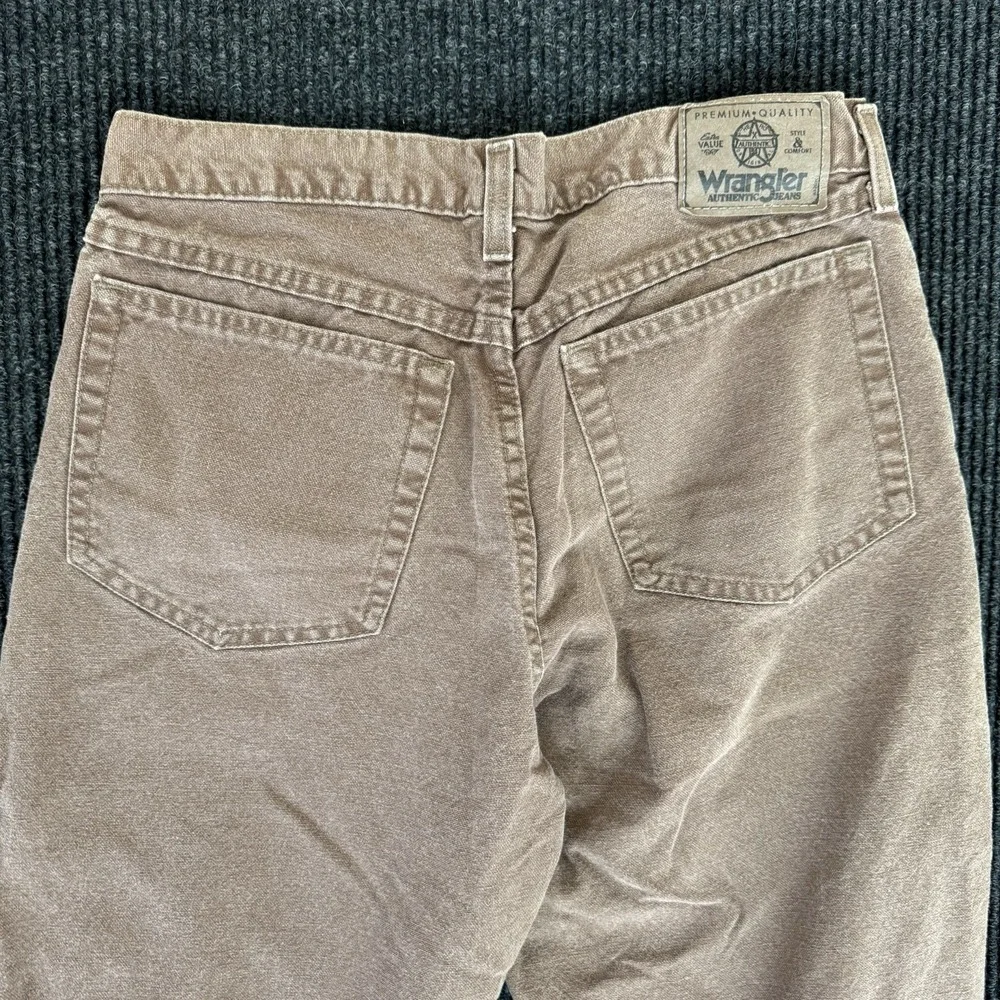 Vtg Wrangler Pro Gear Brush Pants Mens 32x30 Brown Upland Hunting Canvas Guard